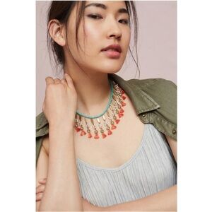 NWT ANTHROPOLOGIE Serefina Miranda Tassel Necklace
